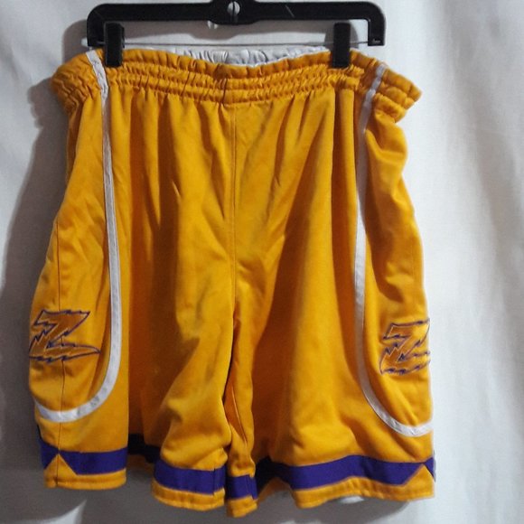 Z Men's Short Two Side Orange/White Size:W36"-37" - Picture 3 of 6